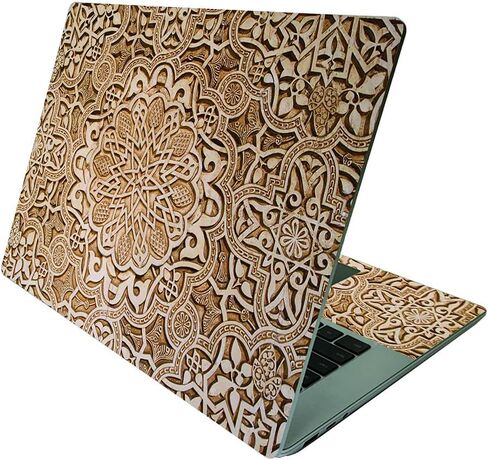 MightySkins Skin Compatible with Microsoft Surface Laptop 4 15" - Blue Vintage | Protective, Durable, and Unique Vinyl Decal wrap Cover | Easy to Apply, Remove, and Change Styles | Made in The USA in Saudi Arabia