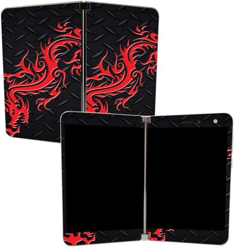 MightySkins Skin for Microsoft Surface Duo - Unicorn Utopia | Protective, Durable, and Unique Vinyl Decal wrap Cover | Easy to Apply, Remove, and Change Styles | Made in The USA in Saudi Arabia