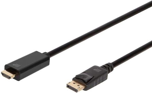 Monoprice DisplayPort to HDTV Cable - 2 Meter (6.6ft) 4K@60Hz - Select Series Black in Saudi Arabia