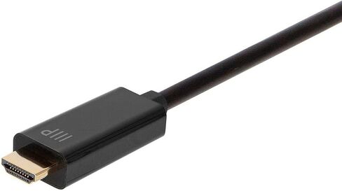 Monoprice DisplayPort to HDTV Cable - 2 Meter (6.6ft) 4K@60Hz - Select Series Black in Saudi Arabia