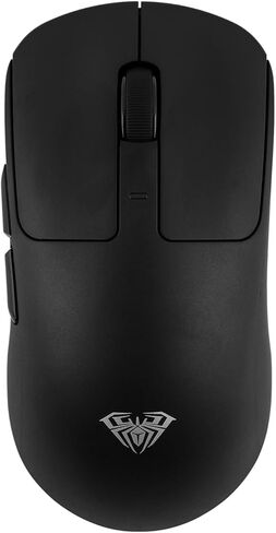 ماوس لاسلكي Aula SC680، ماوس ألعاب مريح، مع مستشعر PAW3395 قابل للتعديل، 26000 نقطة في البوصة، شريحة BK3633، توصيلات BT 5.0/2.4 جيجا هرتز/سلكية، بطارية 500 مللي أمبير في الساعة لأجهزة Win/Mac/PC/الكمبيوتر المحمول (أبيض) in Kuwait