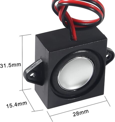 DIANN 4pcs 3W 8 Ohm Audio Stereo Speaker Full Range Mini Portable Advertising Speakers and 2pcs PAM8403 3W Stereo Audio Power Amplifier Board Module in Saudi Arabia