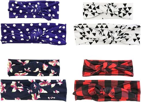 allydrew Mommy & Me Headbands Matching Hair Bands for Mother & Child (set of 4), Hip in Kuwait