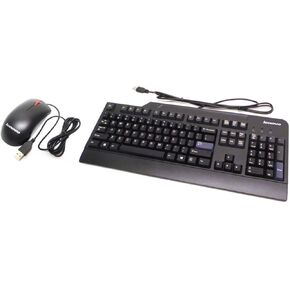 Genuine 54Y9400 45J4888 IBM Lenovo Black Preferred Pro USB Wired Computer Work Office Home Keyboard and Mouse Set Kit Compatible Keyboard Part Numbers: 41A5289, SK-8825, 54Y9400, 45J4889, M-U0025-O