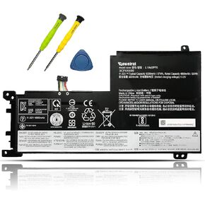 L19M3PF6 L19C3PF5 L19L3PF2 Laptop Battery Compatible with Lenovo Ideapad 5-15IIL05 5-15ARE05 5-15ITL05 5-15ARE05 5 15IAL7 5 15ABA7 Series L19M4PF1 L19L4PF1 L19C4PF1 L19C3PF4 L19D3PF3 57Wh