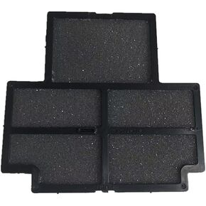 AWO NJ20642 Replacement Projector Air Dust Filter for HITACHI CP-X440,CP-X443,CP-X444W,CP-X445,CP-X445W,CP-X455 for VIEWSONIC PJ862 for 3M X68,X75 for LIESEGANG DV420,DV485 Projectors