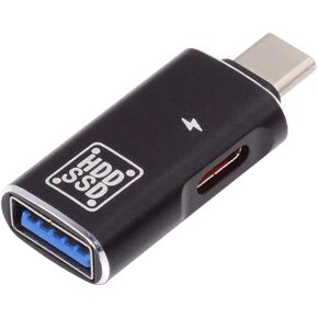 cablecc USB-C 10Gbps Type-C to USB 3.0 Female DC 5V & OTG Power Adapter for Tablet Phone