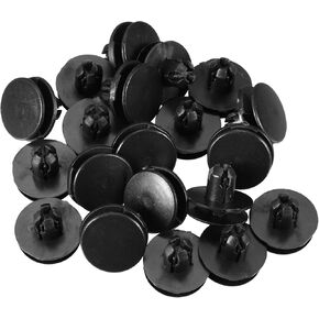 VekAuto 10 Pcs Fender Liner Retainer Clip Compatible for Honda, Durable Plastic Black