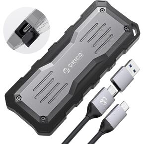 ORICO 1TB Portable SSD Up to 2000MB/s USB 3.2 Gen 2x2 External Solid State Drive Metal+Rubber Water and Dust Resistance for X-Sports, Outdoors Professionals-O20