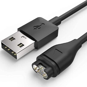 navor Smartwatch Charging Cable Replacement - USB Data Sync Fast Charging Cord Compatible for Vivoactive, Forerunner, D2 Charlie/Delta, Fenix, Quatix, Impact, BarkLimiter Garmin [3.3ft]