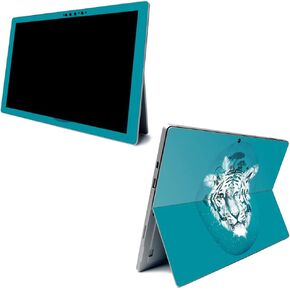 MightySkins Skin for Microsoft Surface Pro 7 - Smiling Fox | Protective, Durable, and Unique Vinyl Decal Wrap Cover | Easy to Apply, Remove, and Change Styles | Made in The USA (MISURPR7-Smiling Fox)