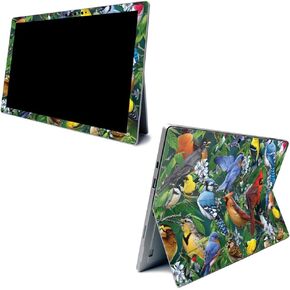 MightySkins Skin for Microsoft Surface Pro 7 - Smiling Fox | Protective, Durable, and Unique Vinyl Decal Wrap Cover | Easy to Apply, Remove, and Change Styles | Made in The USA (MISURPR7-Smiling Fox)