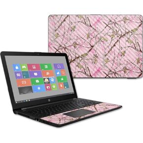 MightySkins Carbon Fiber Skin for HP 15T Laptop 15.6" (2017) - Deer Pattern | Protective, Durable Textured Carbon Fiber Finish | Easy to Apply, Remove, and Change Styles | Made in The USA