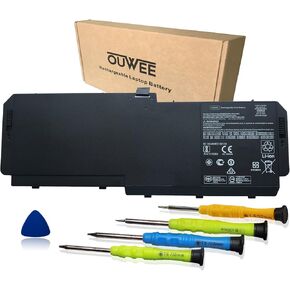 AM06XL Laptop Battery Compatible with HP ZBook 17 G5 G6 Series Notebook AMO6XL HSTNN-IB8G L07350-1C1 L07044-855 AM06095XL HSN-Q12C 11.55V 95.9Wh 8310mAh 6-Cell