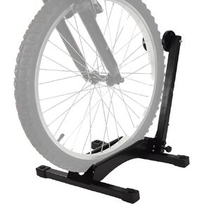 Lumintrail Bike Floor Foldable Storage Stand for Mountain and Road Bicycle Indoor Outdoor Garage Storage