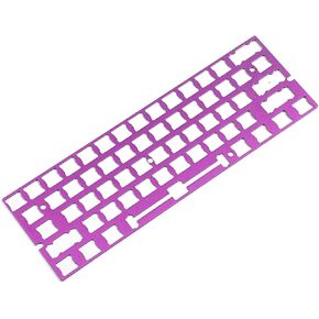 YMDK ANSI Costar Stabilizers Anodized Aluminum Positioning Board Plate Support for GH60 60% Keyboard DIY (Black)