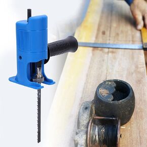 Reciprocating Saw, Cordless Saw Electric Saw with 3 Saw Blades, Ideal for Wood and Metal Cutting