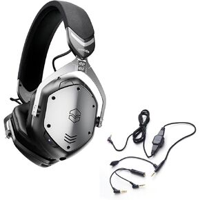 V-MODA Crossfade 3 Wireless Over-Ear Headphones, Gunmetal/Black Bundle BoomPro Omni-Directional Microphone