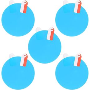HARFINGTON 5pcs Watch Glass Screen Protectors 47mm Anti-Explosion Anti-Scratch Soft PET Ultra-Thin Universal Round Smartwatch Screen Protective Film Protector (for Flat Screen)