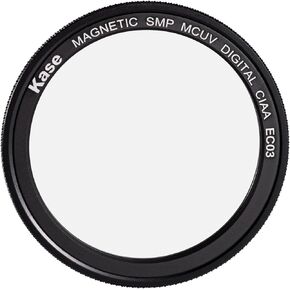 Kase Wolverine Magnetic MCUV Filter + Magnetic Adapter for Compact Digital Camera Compatible with Sony RX100