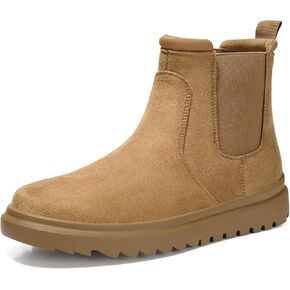 Bacia Women's Comfy Ankle Slip On Boots Fashion Suede Fall Chelsea Boot