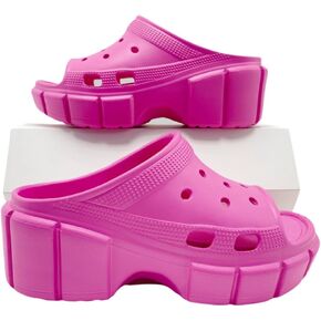 Women's High Heeled Clogs, Slippers Platform Sandals for Beach, Pool, Yard, Garden