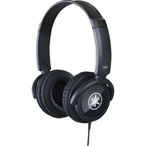 YAMAHA HPH-100 Headphones, Quality Sound and deep bass, Over The Ear, Wired Musicians Headphones, in Black