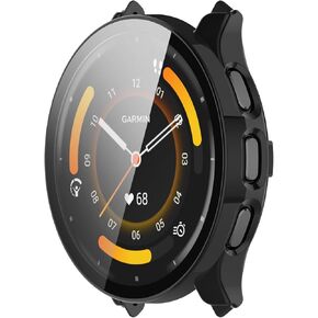Screen Protector Compatible with Garmin Venu 3 Cases (Not for Venu 3S 41mm) Smartwatch Case Scratched Full Cover Screen Protectors Intended for Garmin Venu 3 45mm (Black)