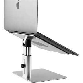 Laptop High-Riser Designed for MacBook Height Adjustable Ergonomic Stand (Black)
