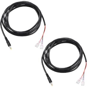 87 Inch 4.0x1.7mm DC Plug Power Cord is Compatible with Trail Game Camera and Tactacam Reveal X XB SK. (2Pcs)