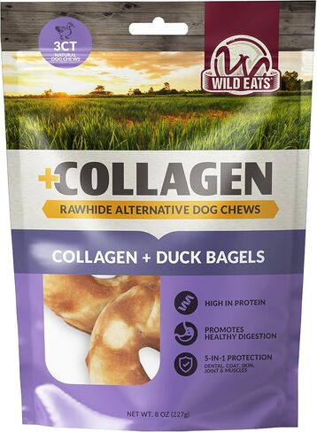 Wild Eats Rustic Kitchen Collagen Chews Retriever Sticks (Beef Flavored) 0.6cm - 25ct in Saudi Arabia