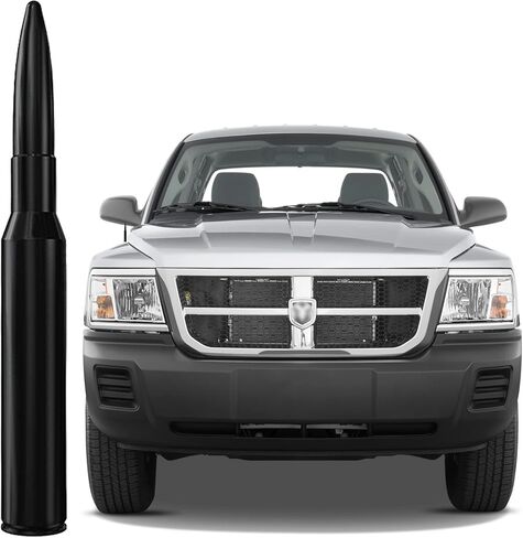 4 Inch Short Aluminum Antenna for Dodge Dakota (1998-2010), Dodge Dakota Antenna Replacement Mast in Saudi Arabia