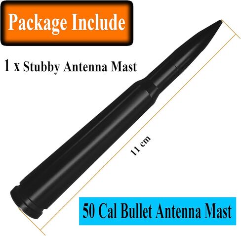 4 Inch Short Aluminum Antenna for Dodge Dakota (1998-2010), Dodge Dakota Antenna Replacement Mast in Saudi Arabia