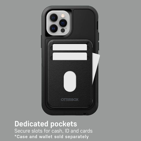 OtterBox Detachable Wallet (Case Sold Separately) for MagSafe - BLACK in Saudi Arabia