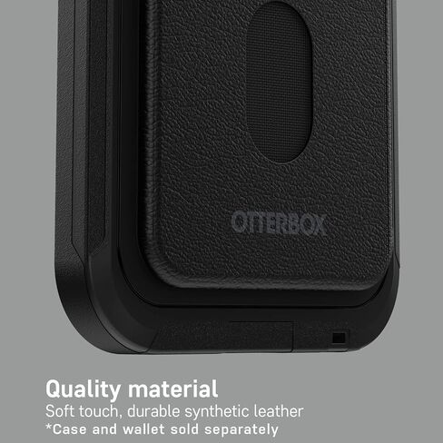 OtterBox Detachable Wallet (Case Sold Separately) for MagSafe - BLACK in Saudi Arabia
