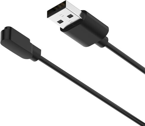 1Pcs Black Compatible with Da Fit Smart Watch Charger, Replacement USB Charger Cable Charging Cord for Smart Watch with Da Fit App Smartwatch Cables and Chargers Smartwatch Accessories (3.3 Ft) in Kuwait