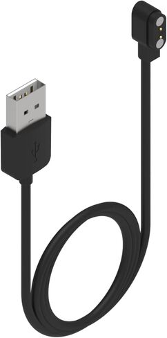 1Pcs Black Compatible with Da Fit Smart Watch Charger, Replacement USB Charger Cable Charging Cord for Smart Watch with Da Fit App Smartwatch Cables and Chargers Smartwatch Accessories (3.3 Ft) in Kuwait