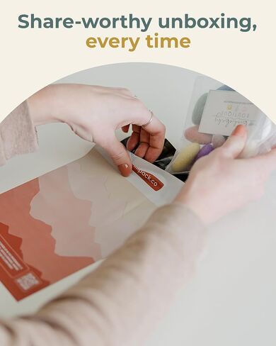 Impack Biodegradable Mailers - 10x13" 25 Pack - Tamper-Evident & Self-Sealing Shipping Envelopes for Small Businesses - Printed, Waterproof Mailing Bags - Tear & Puncture-Proof - Wildflower in Saudi Arabia