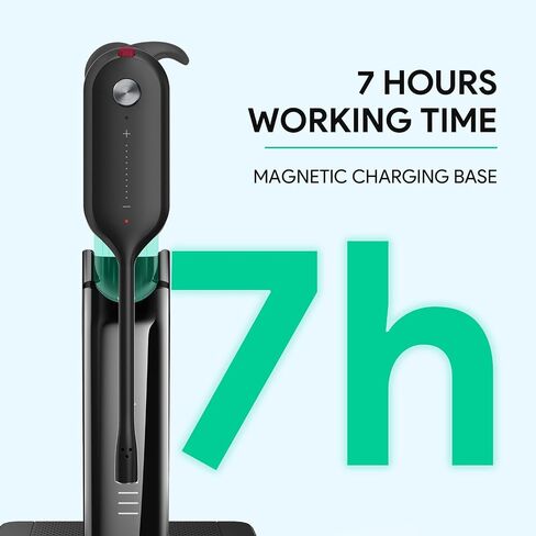 Yealink Upgrade WH63 Wireless DECT Headset,Single Ear Office Headset for Desk Phone and Computer Softphone,Teams Certified,Noise Cancelling Mic,Compatible Polycom Grandstream IP Phone in Saudi Arabia