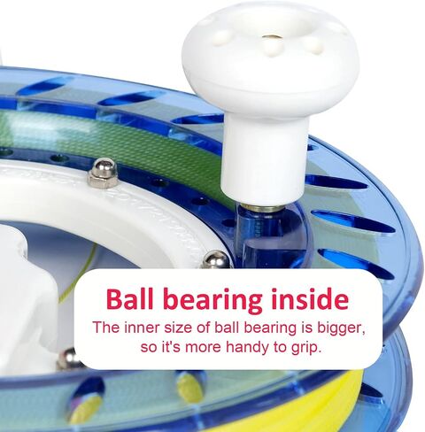 Simxkai Kite String Reel, Kite Reel,Kite Line Winder 9 inches Dia, Come with Lock & 1200 Feet Line（Red） in Saudi Arabia