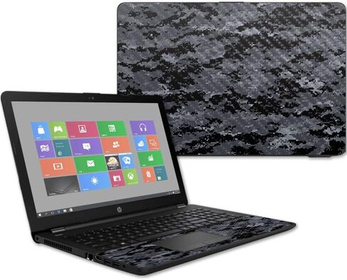 MightySkins Carbon Fiber Skin for HP 15T Laptop 15.6" (2017) - Deer Pattern | Protective, Durable Textured Carbon Fiber Finish | Easy to Apply, Remove, and Change Styles | Made in The USA in Saudi Arabia