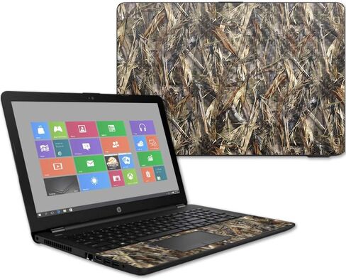 MightySkins Carbon Fiber Skin for HP 15T Laptop 15.6" (2017) - Deer Pattern | Protective, Durable Textured Carbon Fiber Finish | Easy to Apply, Remove, and Change Styles | Made in The USA in Saudi Arabia