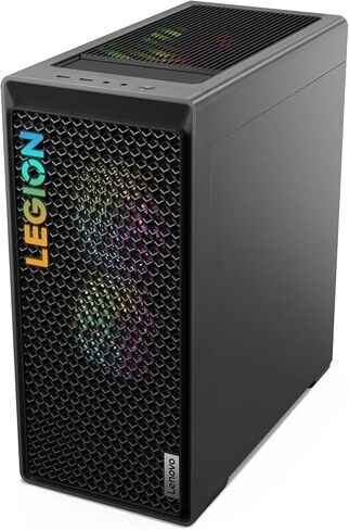 Lenovo Legion T5 High Performance Gaming Tower Desktop, AMD Ryzen 7 7700, NVIDIA GeForce RTX 4070 Ti, 64GB DDR5, 4TB SSD+2TB HDD, Wi-Fi 6E, USB KB&Mouse, with MS Office Lifetime License & Win11 Pro in Saudi Arabia