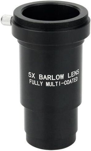 3X Barlow Lens 1.25 inch Telescope Accessory Fully Metal Multi-Coated Barlow Lens with M42 Thread Camera Connect Interface for Telescope Eyepiece in Saudi Arabia