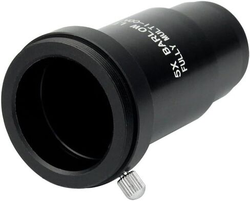 3X Barlow Lens 1.25 inch Telescope Accessory Fully Metal Multi-Coated Barlow Lens with M42 Thread Camera Connect Interface for Telescope Eyepiece in Saudi Arabia
