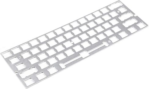 YMDK ANSI Costar Stabilizers Anodized Aluminum Positioning Board Plate Support for GH60 60% Keyboard DIY (Black) in Kuwait