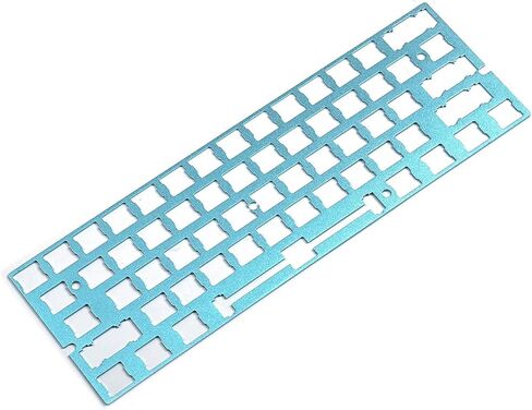 YMDK ANSI Costar Stabilizers Anodized Aluminum Positioning Board Plate Support for GH60 60% Keyboard DIY (Black) in Kuwait
