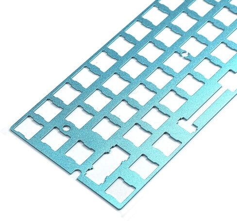 YMDK ANSI Costar Stabilizers Anodized Aluminum Positioning Board Plate Support for GH60 60% Keyboard DIY (Black) in Kuwait