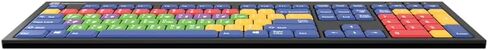 Logickeyboard Kids Learning Board • Teaching Vowels and Consonants, and Lowercase vs Capital Letters • for School and Private use • Two Built-in USB Ports • Plug-and-Play with Windows 7-11 in Saudi Arabia