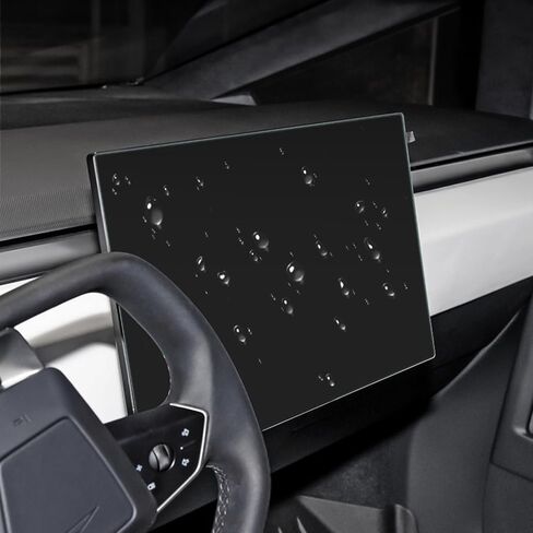 ThinSGO Screen Protectors for Tesla Cybertruck 2024 Clear HD, Tesla Dashboard Touchscreen Infotainment Display Cover 9H PET Ultra Tough, Front & Back (Clear) in Saudi Arabia